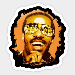 Stevie Wonder Sticker